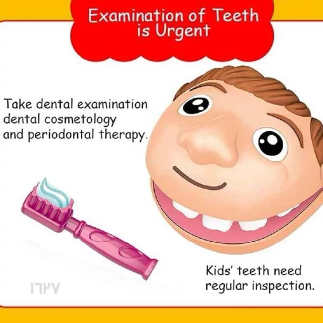 خمیر بازی مدل ست دندان پزشکی طرح Smart Dentist