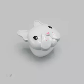ظرف غذا طرح سگ رنگ طوسی