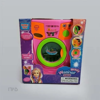 اسباب بازی لباسشویی مدل درج صورتی