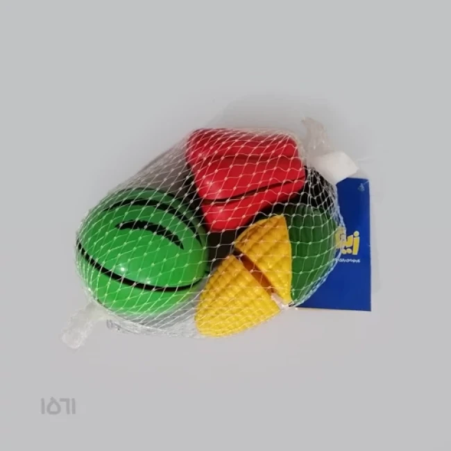 اسباب بازی سبزیجات برشی مدل 3 تکه ( طرح ذرت )