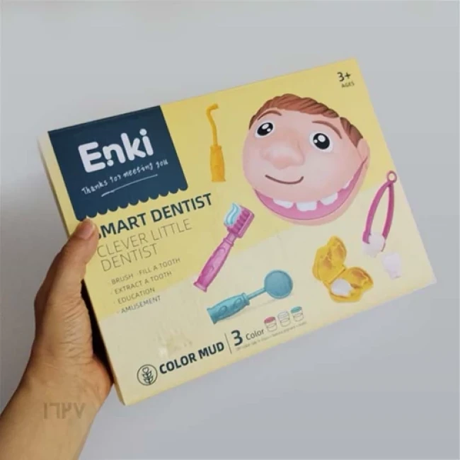 خمیر بازی مدل ست دندان پزشکی طرح Smart Dentist