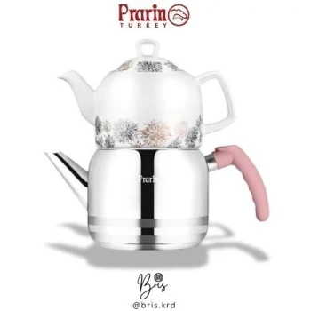 کتری قوری پرارین مدل ساتیانا کد 049 (اورجینال ترکیه) (پسکرایه)