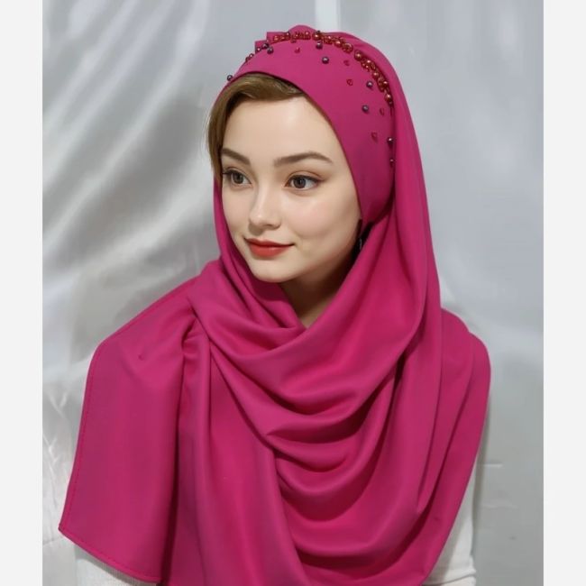 هدشال مجلسی سرخابی زرشکی گلبهی