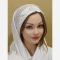 هدشال مجلسی سفید و مشکی