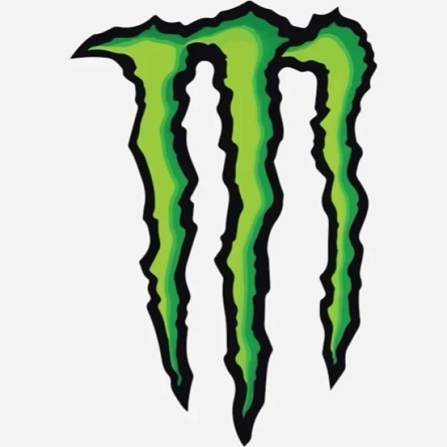 برچسب استیکر بدنه خودرو طرح مانستر Monster ساده