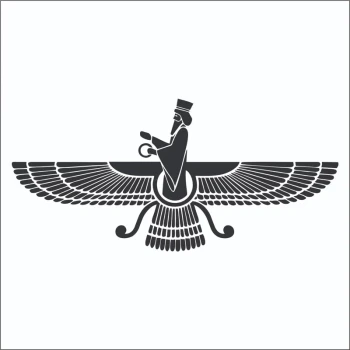 برچسب و استیکر طرح فروهر