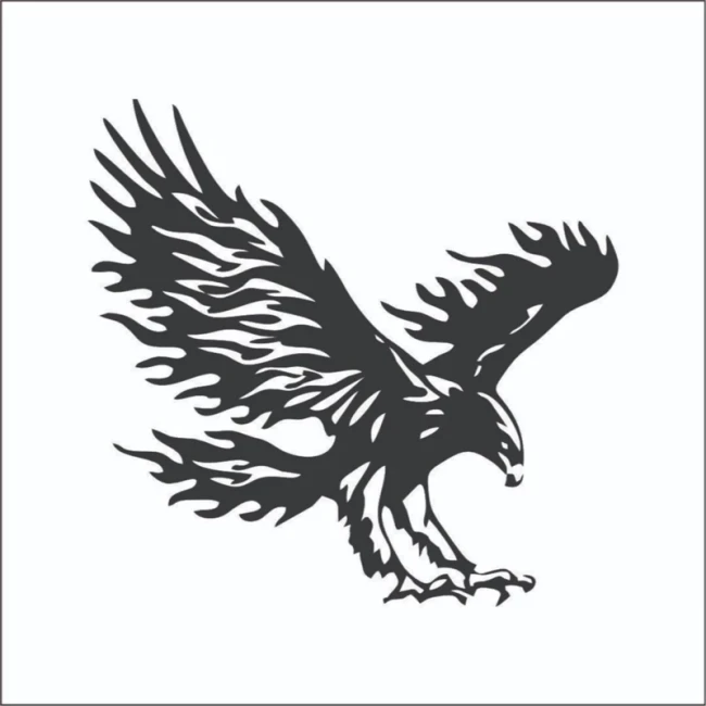 برچسب طرح عقاب Eagle