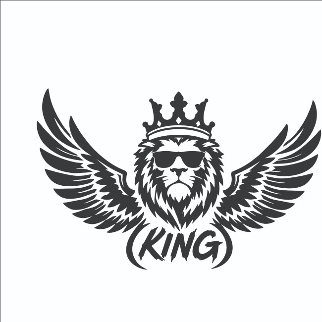 برچسب استیکر کینگ king کد2