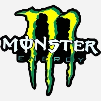 برچسب استیکر بدنه خودرو طرح مانستر Monster