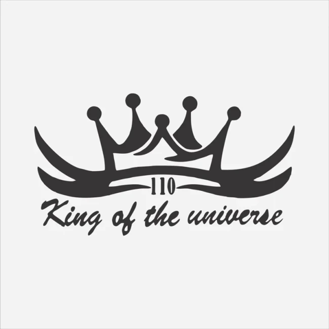برچسب استیکر کینگ king  کد 2