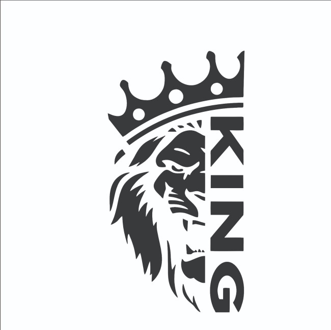 برچسب استیکر کینگ king کد3