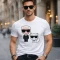 برچسب حرارتی طرح کارل لاگرفلد 2عددی Karl Lagerfeld کد1