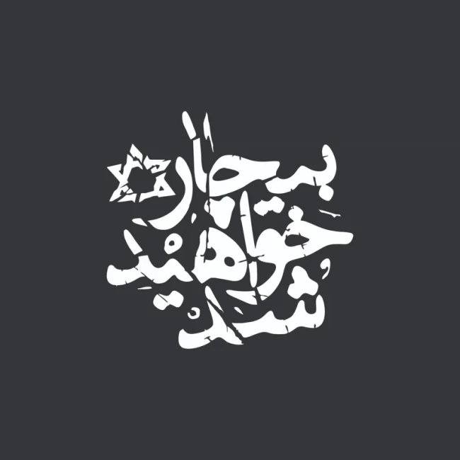 برچسب استیکر خودرو طرح بیچاره خواهید شد