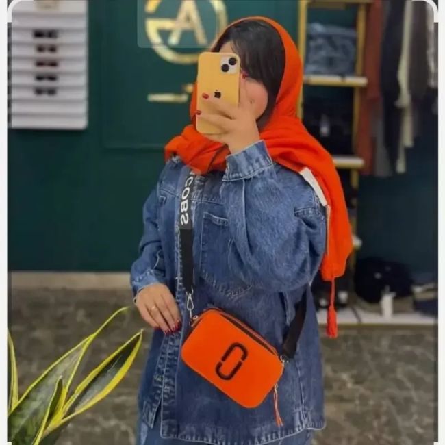 کت جین حلالی قد بلند یخی آبی سایز 1 و 2