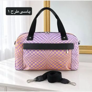 ساک دستی زنانه دخترانه پارچه کره ای اسپرت روزمره مامی بگ مسافرت