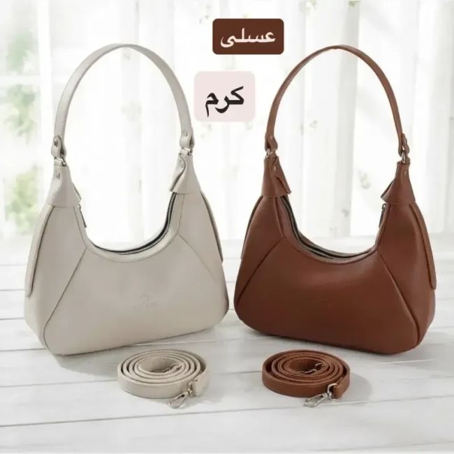 کیف زنانه چرم مصنوعی روزمره و مجلسی بند بلند کد 5740