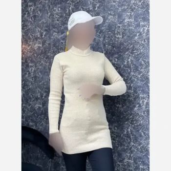 بلوز بافت زنانه ساده آکریلیک سایز 38 تا 48