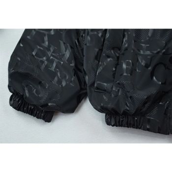 سویشرت دخترانه سیلیکونی داخل خز طرح حروف انگلیسی کد 11088