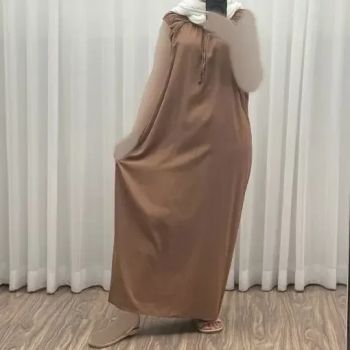 سارافون راحتی زنانه بلند نخی فری سایز مناسب تا سایز 54