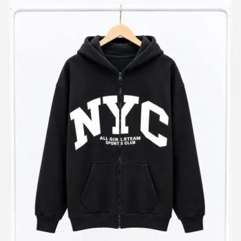 سویشرت زنانه NYC فلامنت داخل کرکی فری سایز