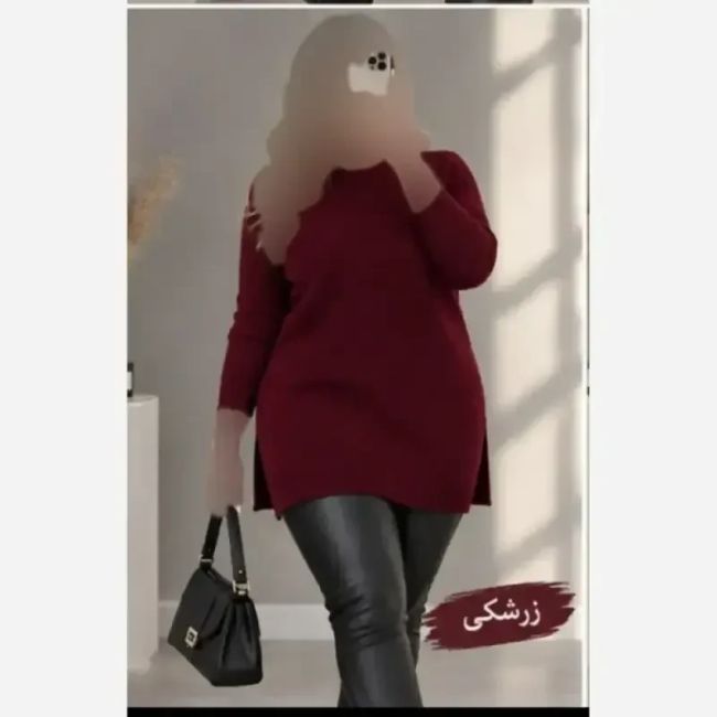 تونیک بافت زنانه نخ ترک ضد حساسیت سایز 38 تا 48