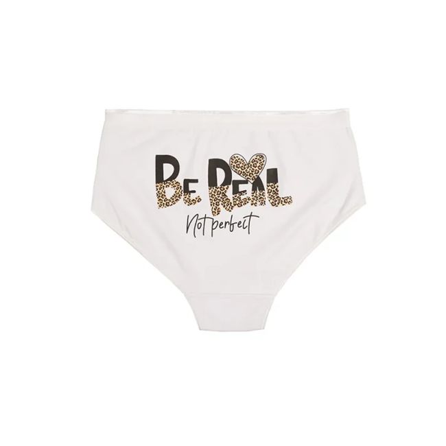 شورت زنانه اسلیپ پشت چاپی طرح bereal برند نارین سایز 2XL نخ و پنبه