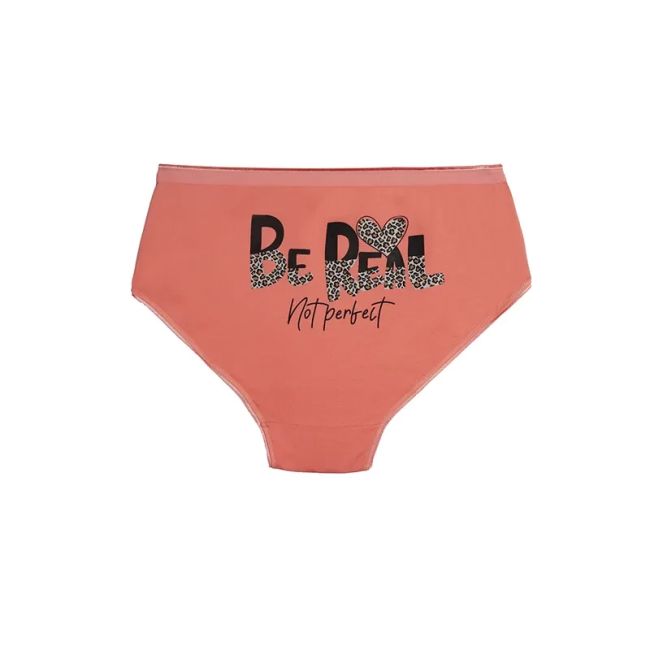 شورت زنانه اسلیپ پشت چاپی طرح bereal برند نارین سایز 2XL نخ و پنبه