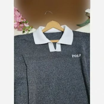 کراپ بافت پولو polo زنانه و دخترانه فری سایز
