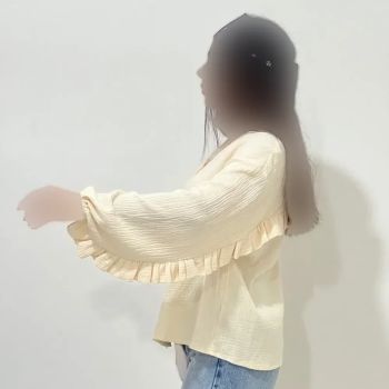 شومیز زنانه چین دار جنس وال دبل فیس کد 1427