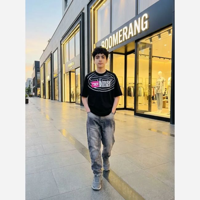 تیشرت پنبه دورس ترک اسپرت دخترانه و پسرانه سفید مشکی