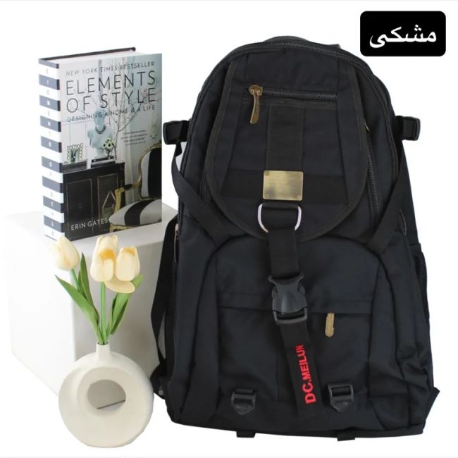 کوله پشتی اسپرت و مدرسه دانشگاهی پارچه ای با ابعاد 57x38x18 سانتیمتر