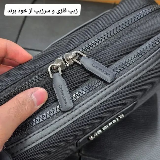 کیف دوشی و دستی اسپرت کلوین کلاین مدل 3 کاره برزنتی آبگریز