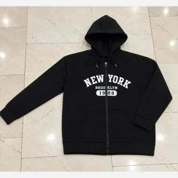 سویشرت new york داخل کرکی فری سایز