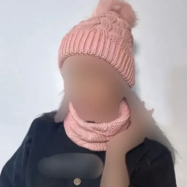 کلاه و شال رینگی زمستانی زنانه بافت