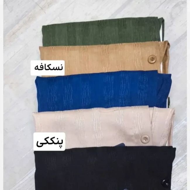 مانتو نگین دوزی صحرا جنس شانتون طرح درختی فری سایز