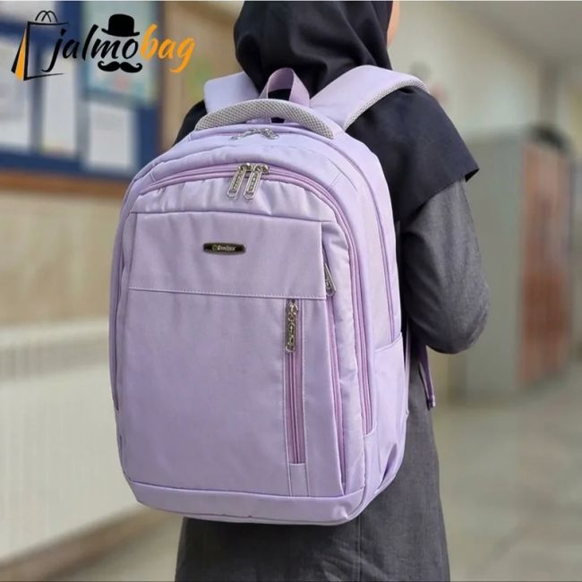 کوله پشتی اسپرت جادار پارچه کجراه ضد آب مناسب پنجم ابتدایی تا دوازدهم