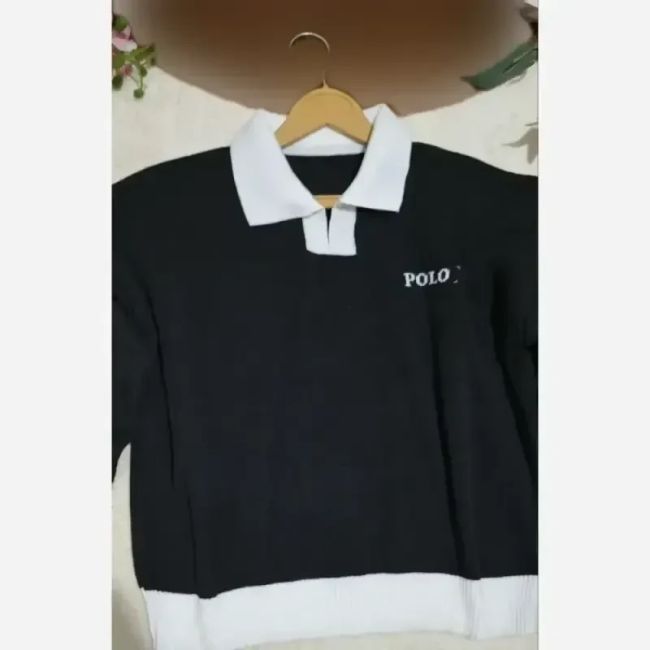 کراپ بافت پولو polo زنانه و دخترانه فری سایز
