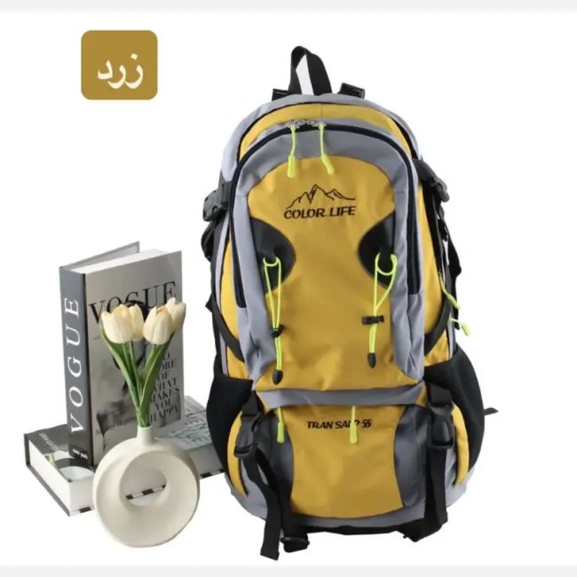 کوله پشتی مسافرتی و ورزشی پارچه ای مدل 9327