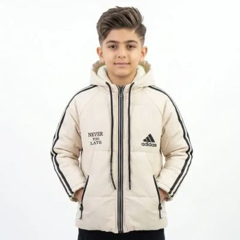 کاپشن پسرانه ADIDAS استخوانی