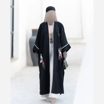 مانتو عبایی طاووس