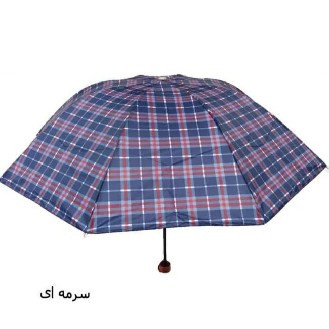 چتر چهارخانه تاشو ضدآب مقاوم و سبک زنانه و مردانه