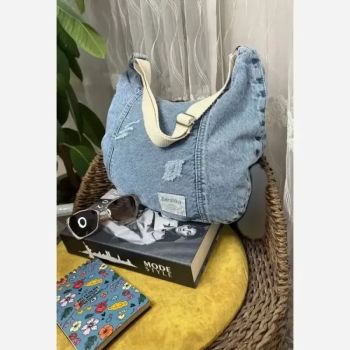 کیف دوشی جین سنگشور لی خارجی ابعاد 40 در 28 سانتی متر