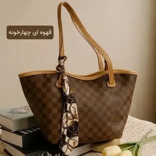 کیف زنانه چرم مصنوعی رسمی روزمره مجلسی با بند بلند