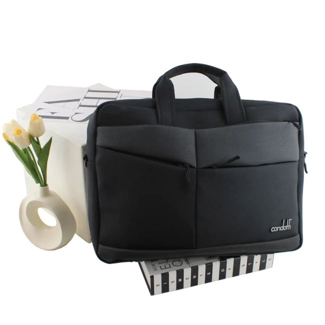 کیف مردانه پارچه ای اداری و روزمره سه بند (2)
