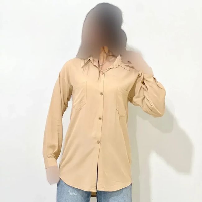شومیز زنانه ململ بیسیک پرند 1071 تمام نخ خنک مناسب سایز . 38 تا 48