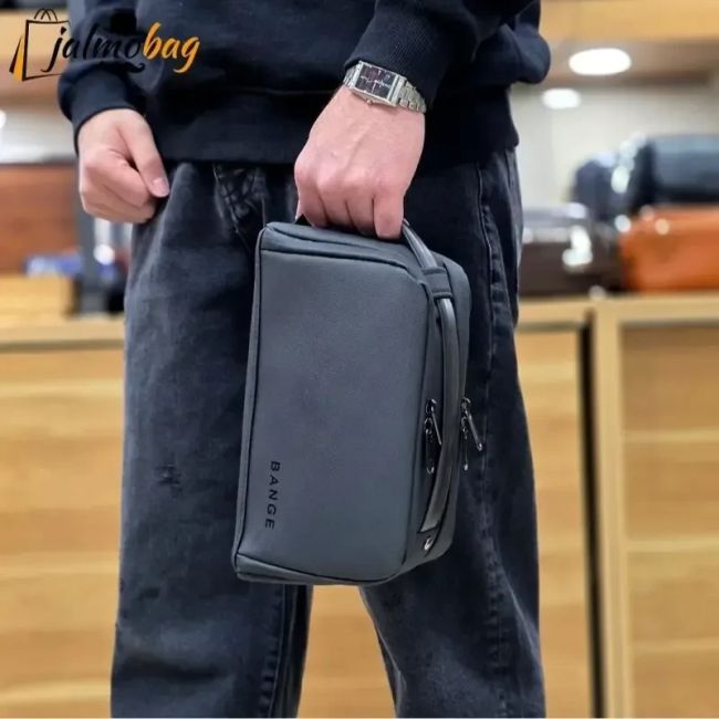 کیف دستی ضد آب بنج جنس اسکین سیلیکون خارجی ابعاد 15 در 26 سانتی متر