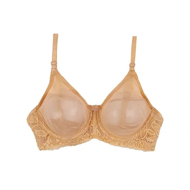 سوتین زنانه فنردار توری پرسی برند لعیا سایز 75 تا 90 جنس تور