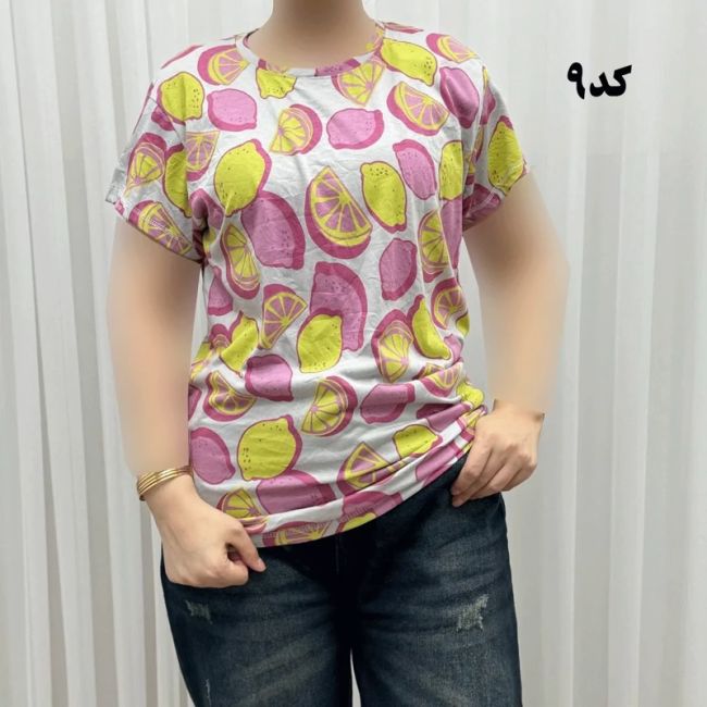 تیشرت طرحدار H&M کد 1170 آبرفت و رنگ رفت ندارد چروک نمیشود سایزبندی کامل S تا XXXL