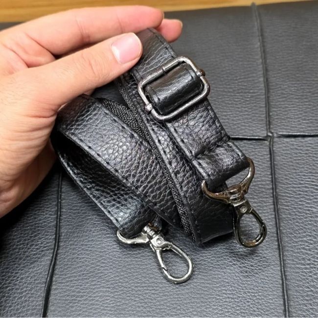 کیف دوشی دستی کوچک چرم صنعتی ضد خش کد 2202
