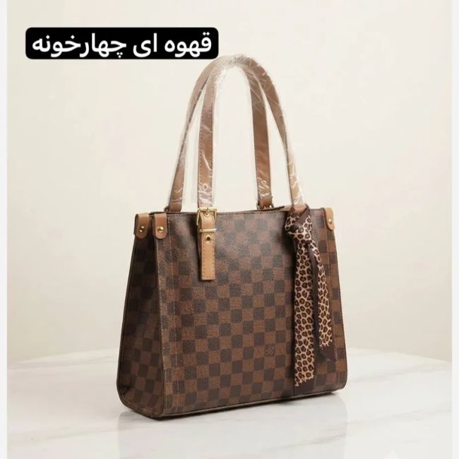 کیف زنانه چرم مصنوعی رسمی و روزمره با بند بلند (2)